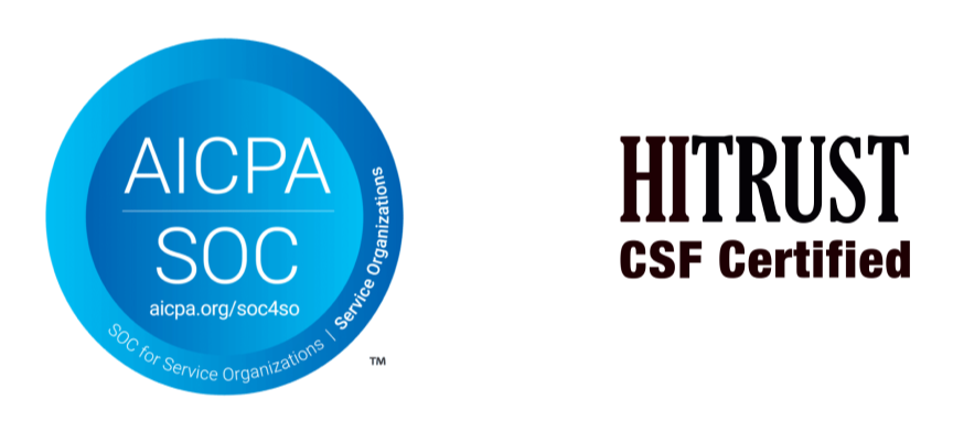 AICPA SOC and Hitrust Certified